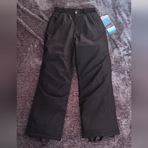 NWT Iceberg Outerwear Black Snow/Ski Pants Kids Size: L 10/12